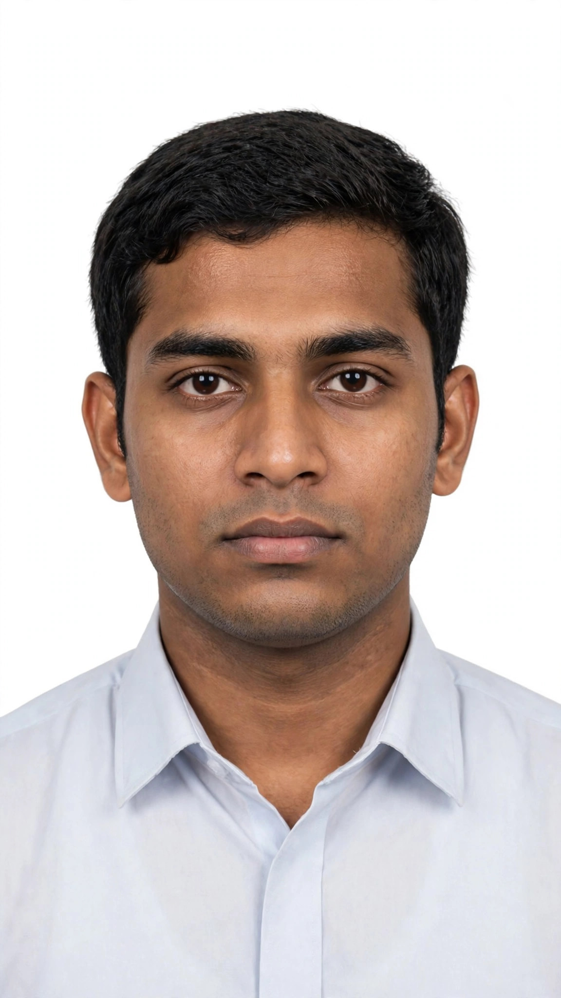 Example image of a boy in a formal passport-style photo on a plain white background